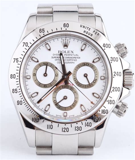 white face rolex daytona